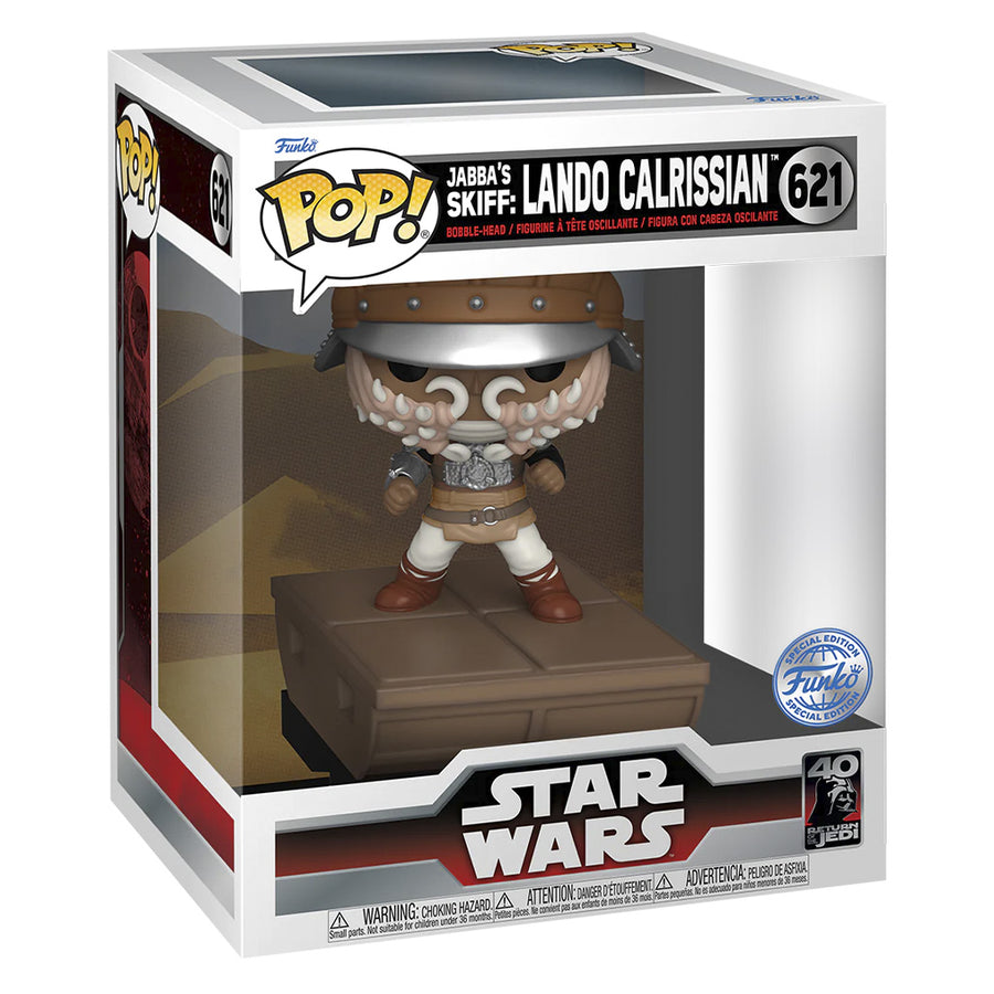 FUNKO POP DELUXE STAR WARS: RETURN OF THE JEDI EXCLUSIVE - JABBA'S SKIFF: LANDO CALRISSIAN 621