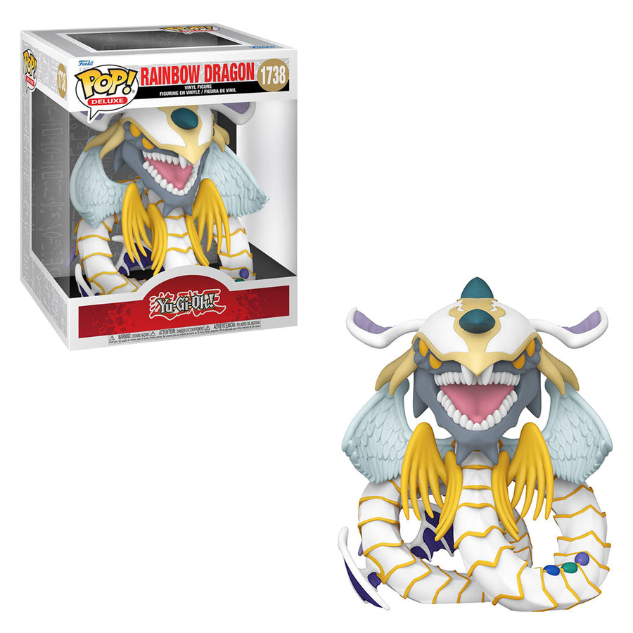FUNKO POP DELUXE YU-GI-OH - RAINBOW DRAGON 1738 BRINDE