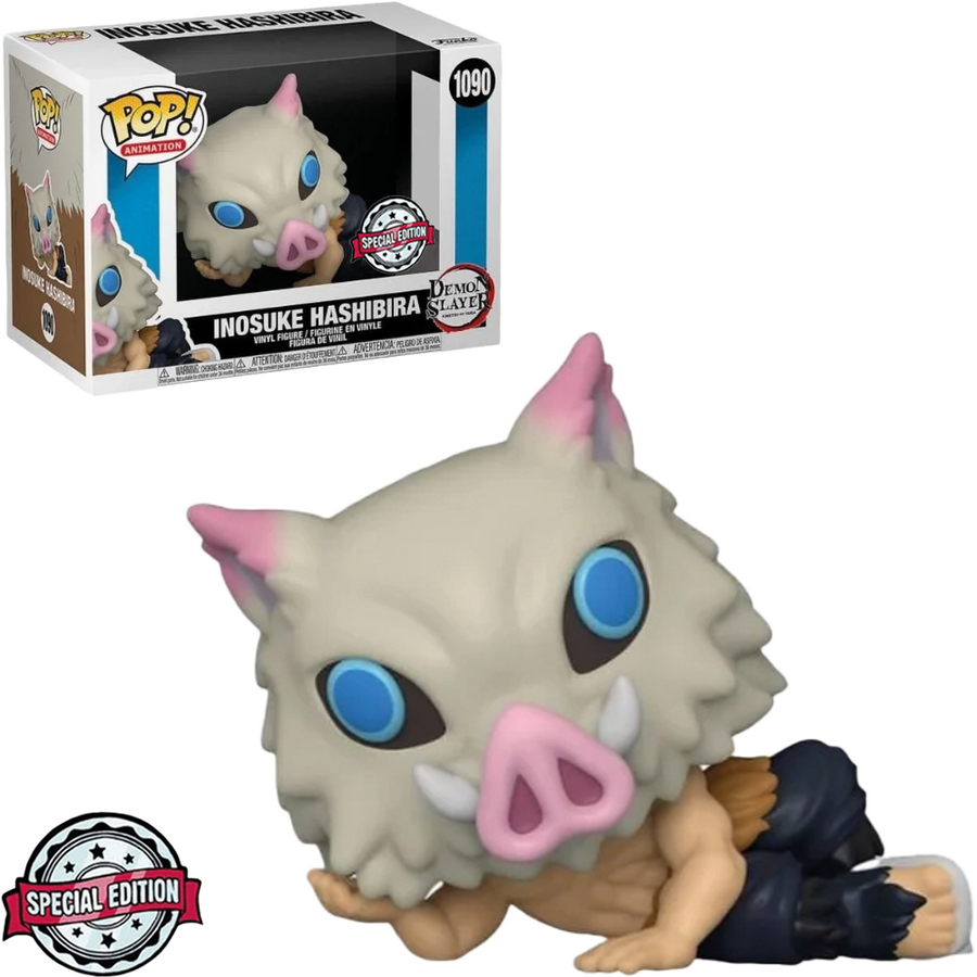 FUNKO POP DEMON SLAYER EXCLUSIVE - INOSUKE HASHIBIRA 1090 BRINDE