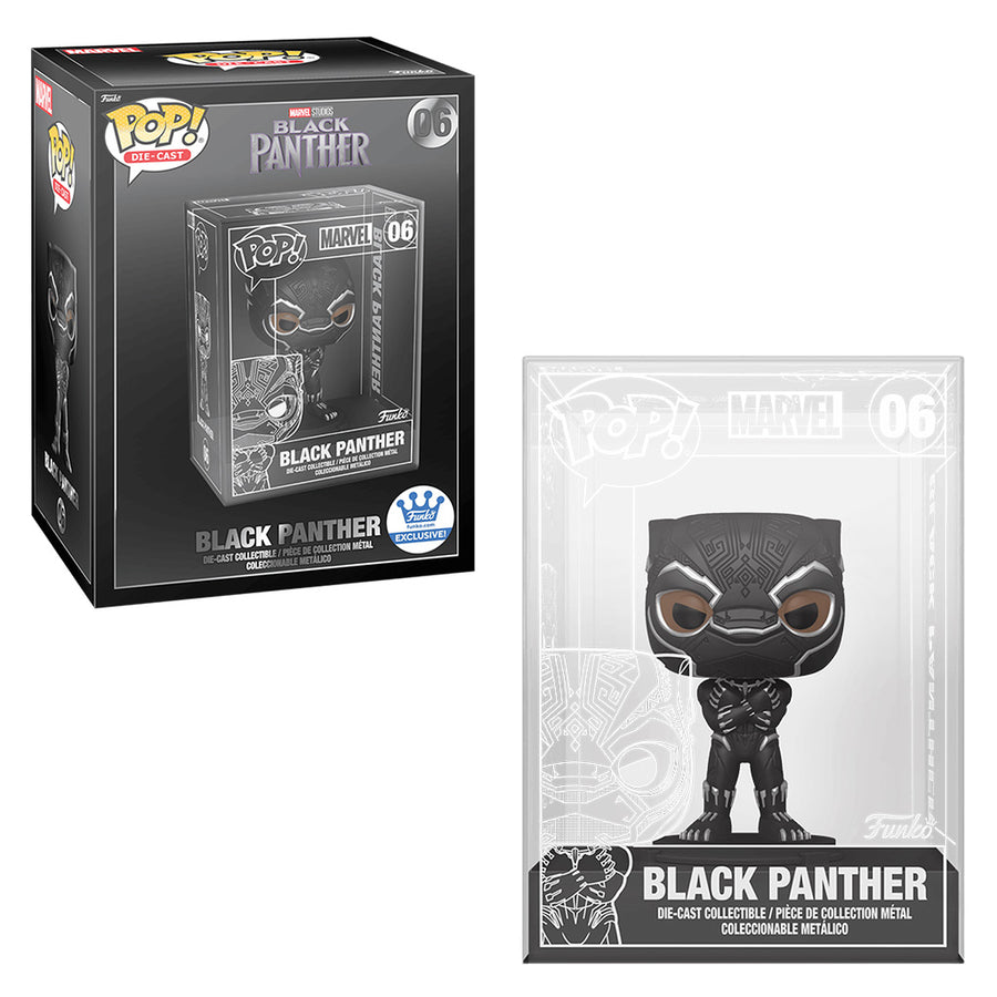 FUNKO POP DIE-CAST MARVEL BLACK PANTHER 06 (64869)