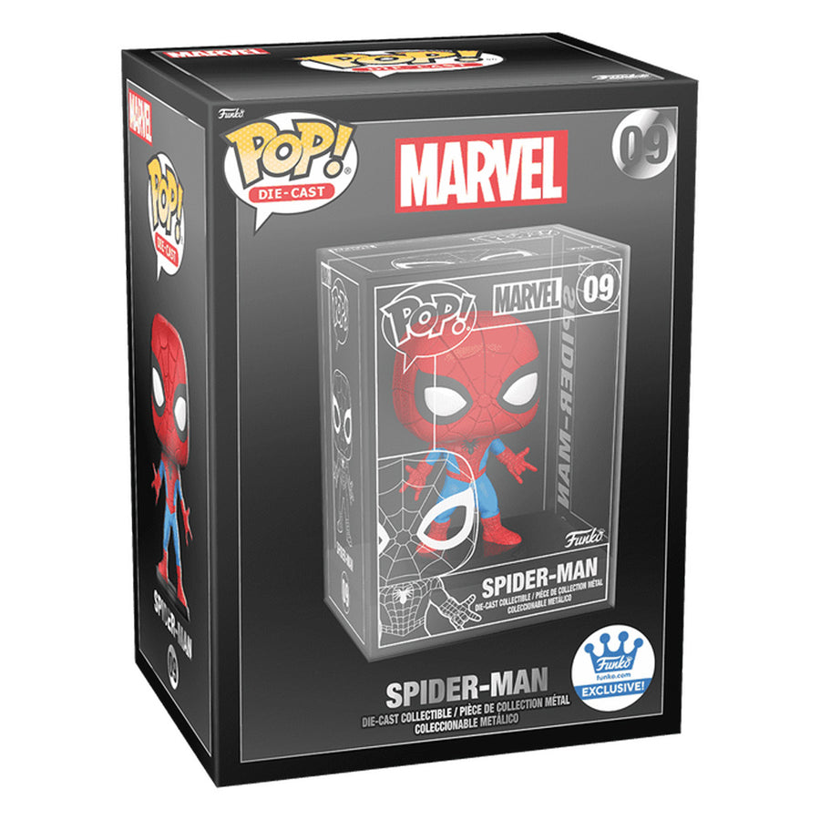 FUNKO POP DIE CAST MARVEL - SPIDER MAN 09
