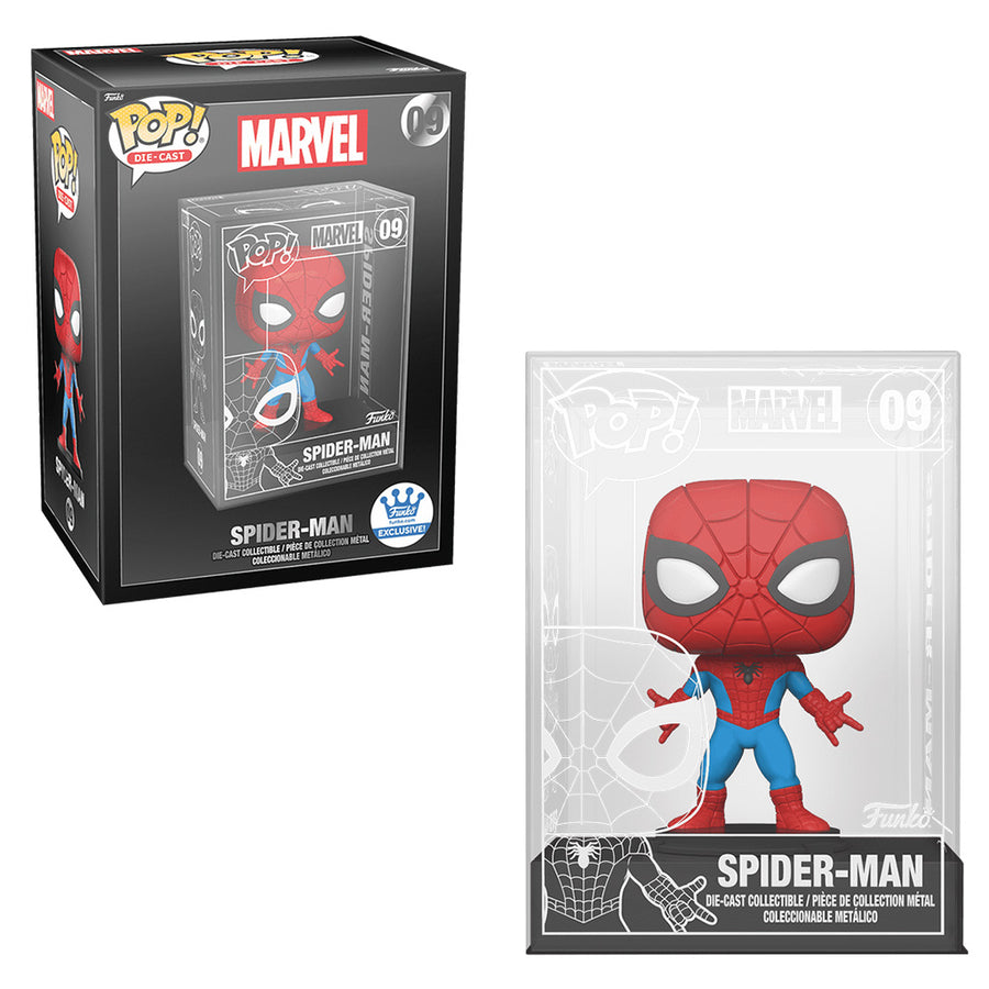 FUNKO POP DIE CAST MARVEL - SPIDER MAN 09
