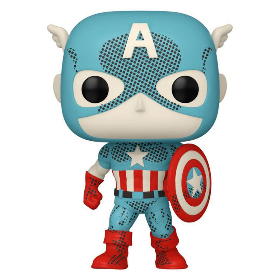 FUNKO POP DISNEY 100TH ANNIVERSARY RETRO REIMAGINED EXCLUSIVE - CAPTAIN AMERICA 1319
