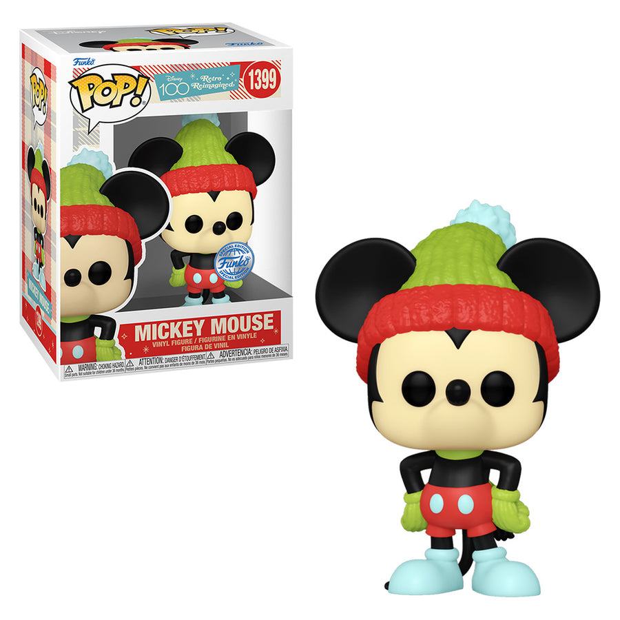 FUNKO POP DISNEY 100TH ANNIVERSARY RETRO REIMAGINED EXCLUSIVE - MICKEY MOUSE 1399