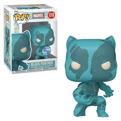 FUNKO POP MARVEL EXCLUSIVE - BLACK PANTHER RETRO (1318)