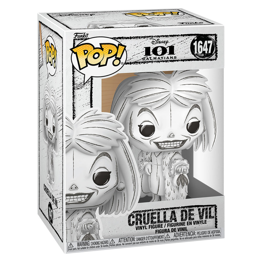FUNKO POP DISNEY 101: DALMATAS - CRUELLA DE VIL 1647
