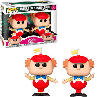 FUNKO POP DISNEY ALICE IN WONDERLAND 70TH ANNIVERSARY - TWEEDLEDEE & TWEEDLEDUM (2 PACK)