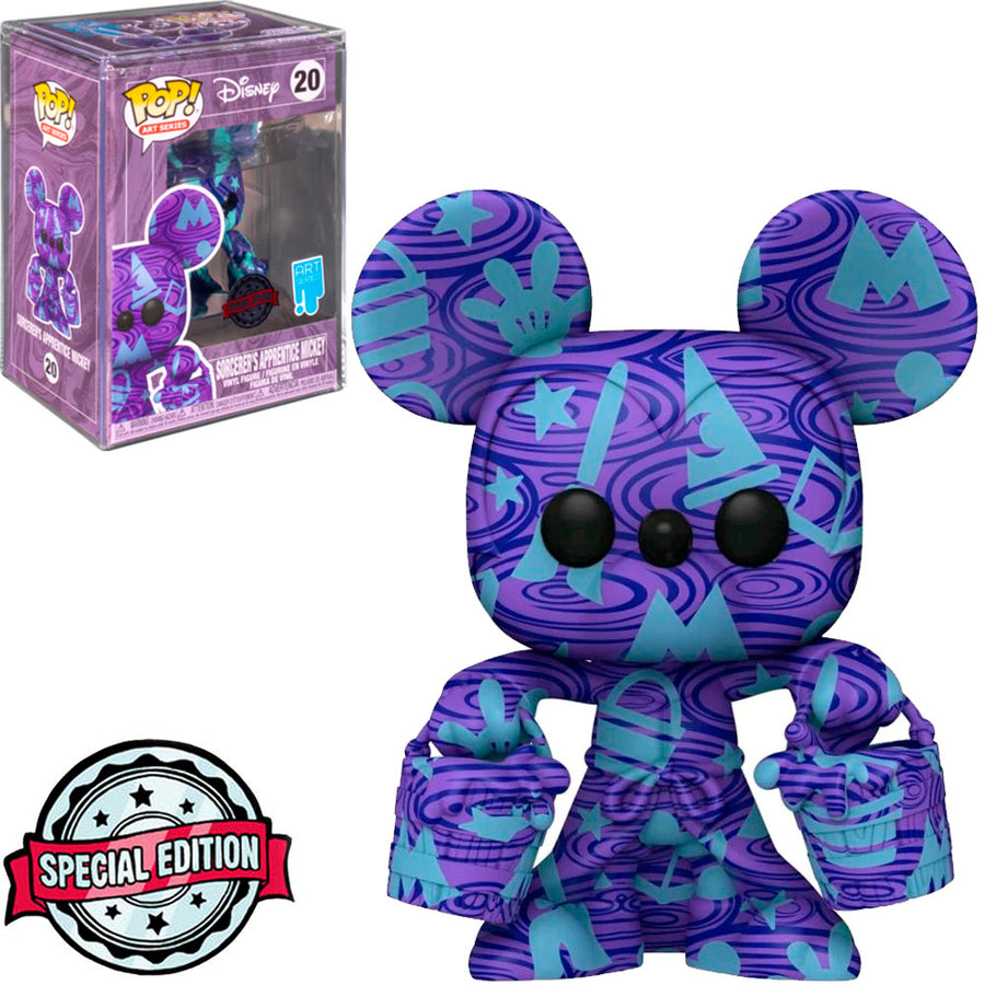 FUNKO POP DISNEY ART SERIES EXCLUSIVE - SORCERER'S APPRENTICE MICKEY 20 BRINDE