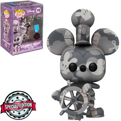 FUNKO POP DISNEY ART SERIES EXCLUSIVE - STEAMBOAT MICKEY 20