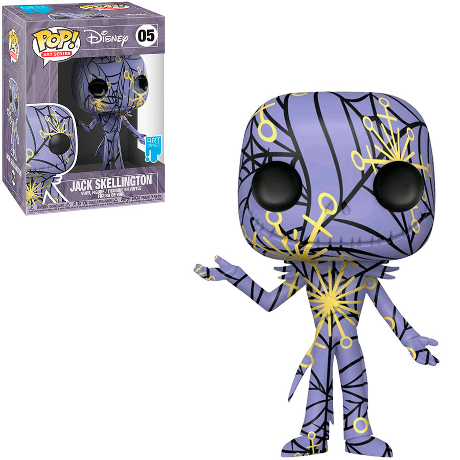 FUNKO POP DISNEY ART SERIES - JACK SKELLINGTON 05 BRINDE