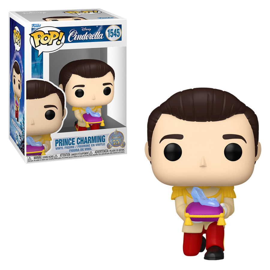 FUNKO POP DISNEY CINDERELLA 75TH ANNIVERSARY - PRINCE CHARMING 1545 BRINDE