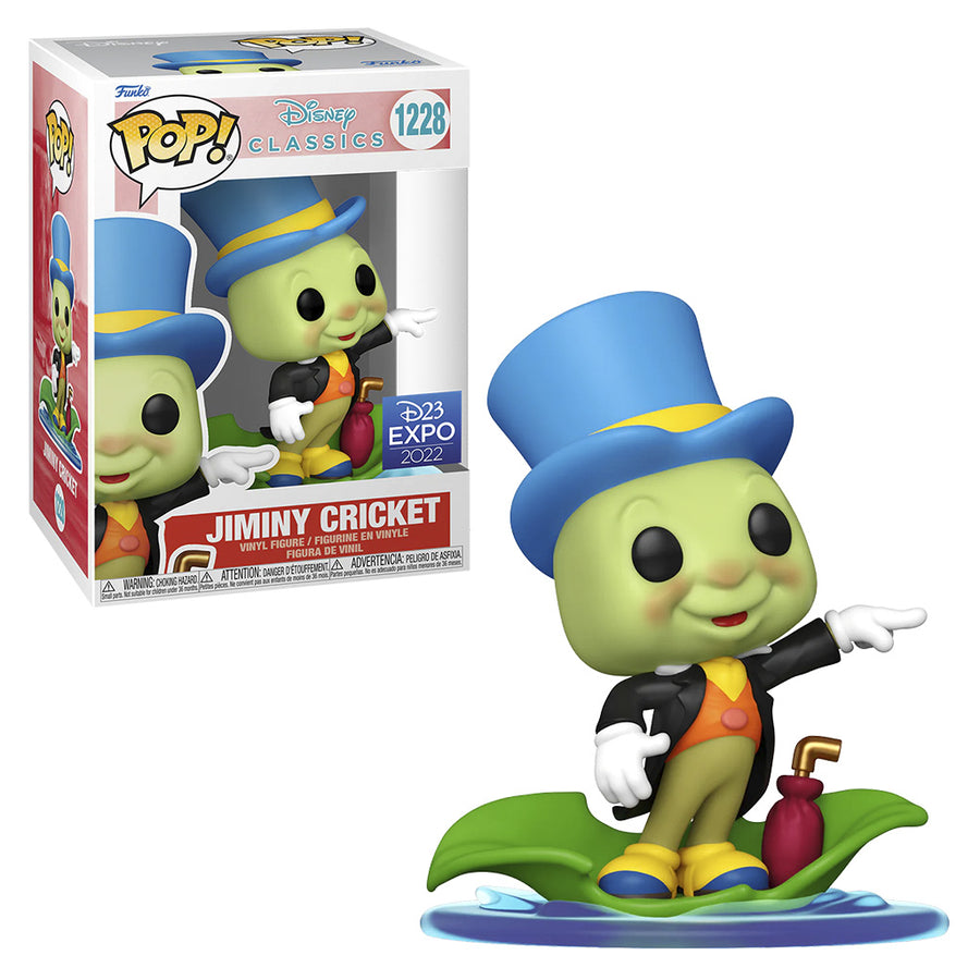 FUNKO POP DISNEY CLASSICS - JIMINY CRICKET 1228 BRINDE