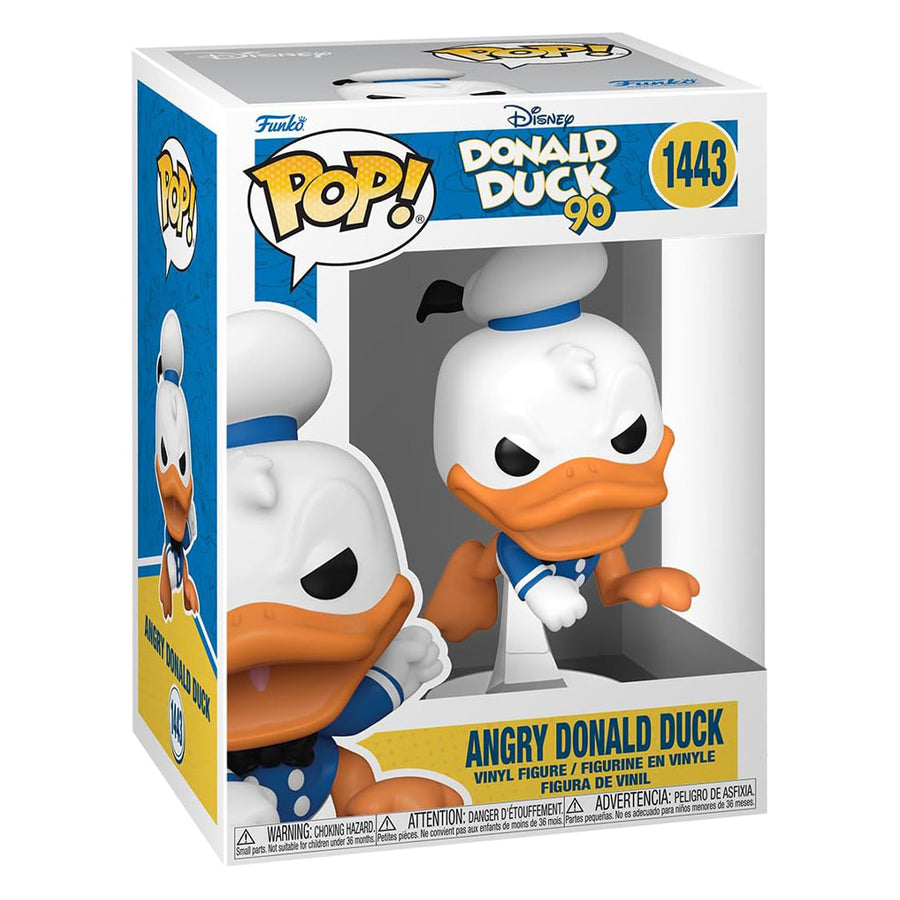 FUNKO POP DISNEY: DONALD DUCK 90TH ANNIVERSARY - ANGRY DONALD DUCK 1443