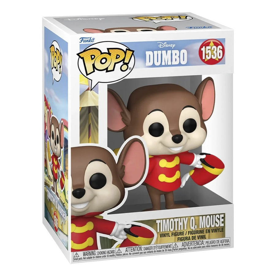 FUNKO POP DISNEY DUMBO 3 COMBO - TIMOTHY Q. MOUSE 1536 & DUMBO 1535