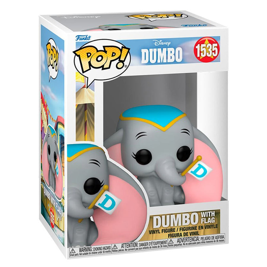 FUNKO POP DISNEY DUMBO 3 COMBO - TIMOTHY Q. MOUSE 1536 & DUMBO 1535