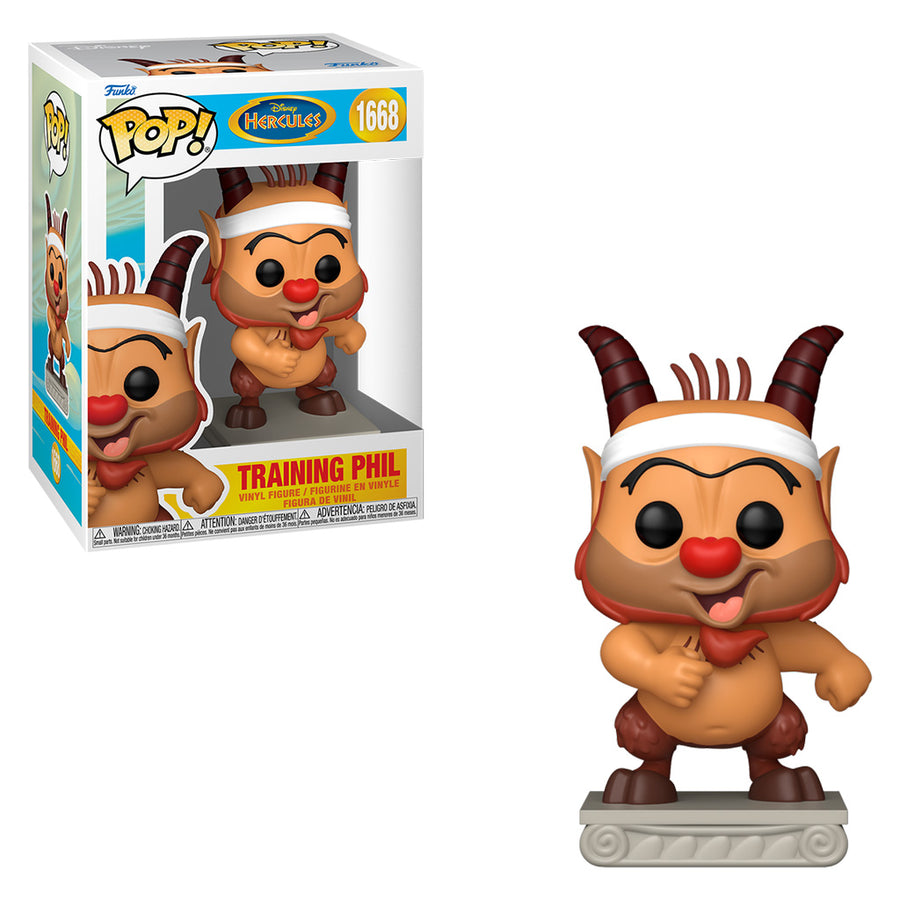 FUNKO POP DISNEY HERCULES - TRAINING PHIL 1668 BRINDE