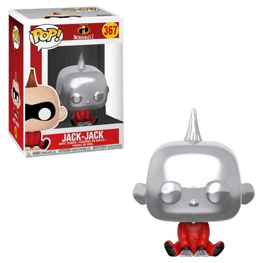 FUNKO POP DISNEY INCREDIBLES 2 - JACK-JACK (CHROME) PAINTED 367 BRINDE