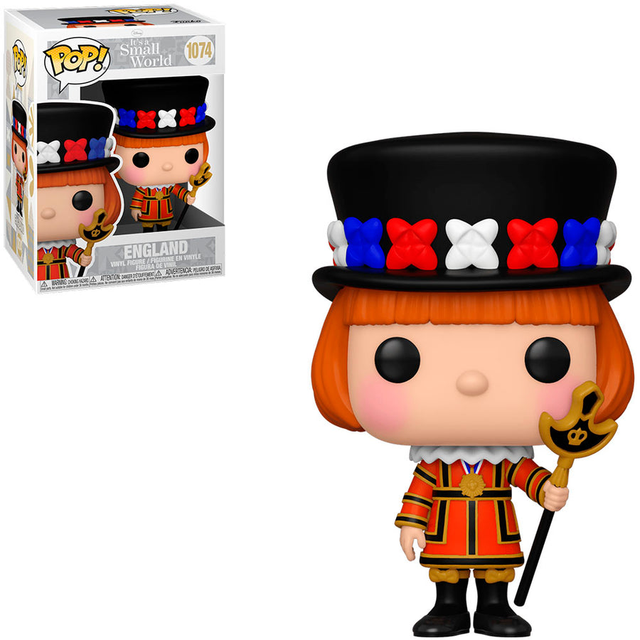 FUNKO POP DISNEY IT'S A SMALL WORLD - ENGLAND 1074 BRINDE