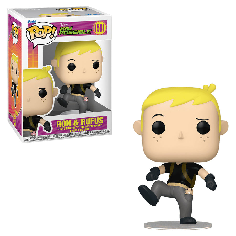 FUNKO POP DISNEY KIM POSSIBLE - RON & RUFUS 1581