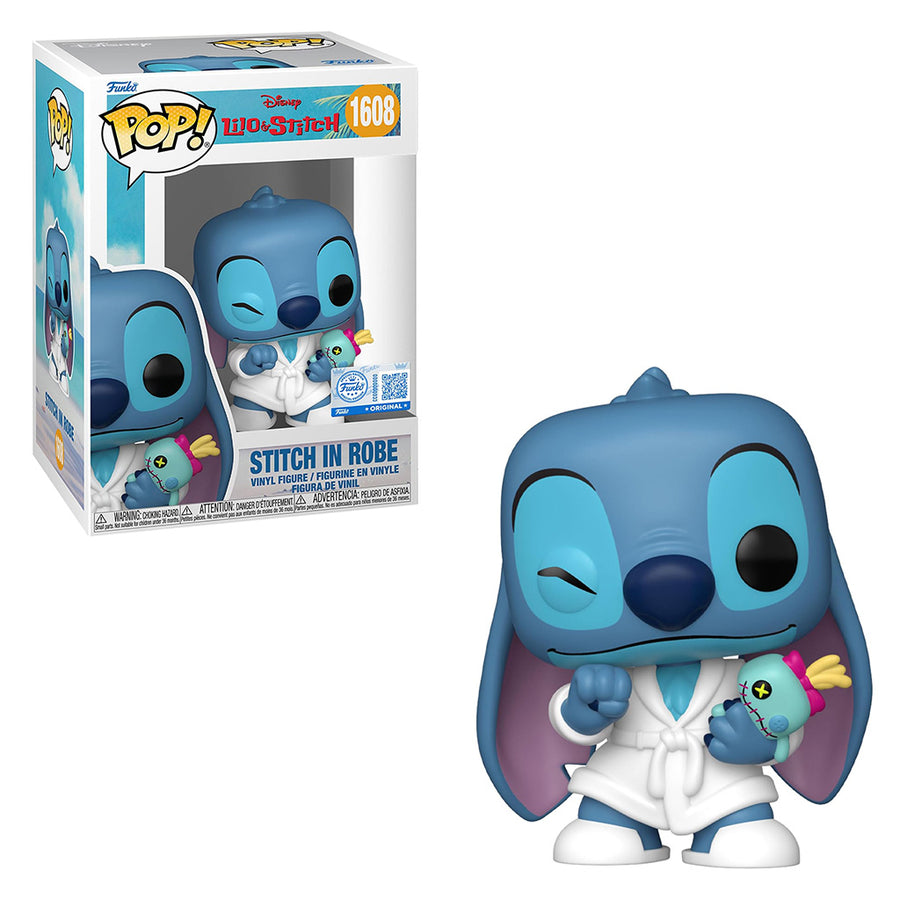 FUNKO POP DISNEY LILO & STITCH EXCLUSIVE - STITCH IN ROBE 1608