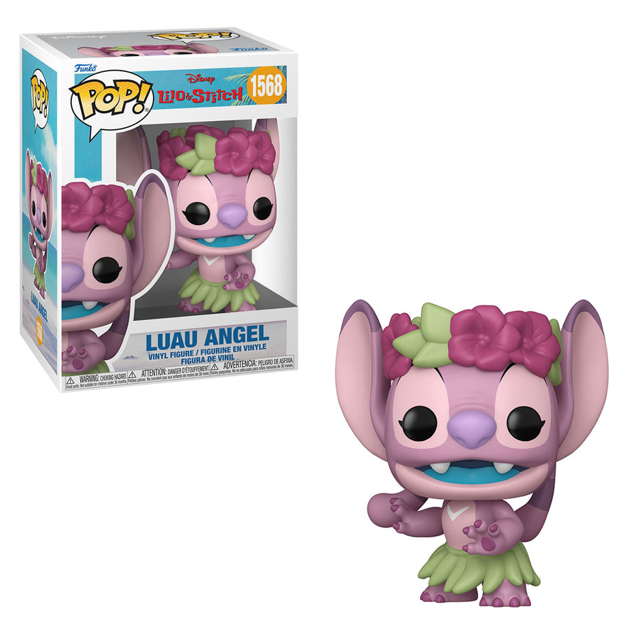 FUNKO POP DISNEY LILO & STITCH - LUAU ANGEL 1568 BRINDE
