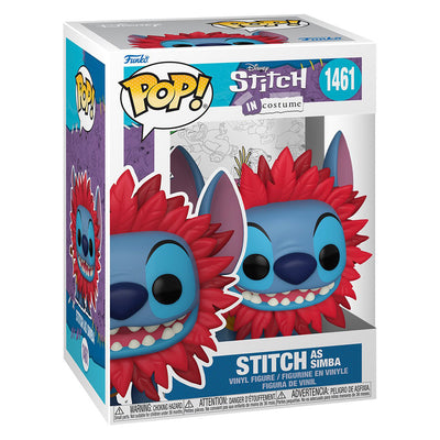 FUNKO POP DISNEY LILO & STITCH - STITCH AS SIMBA 1461