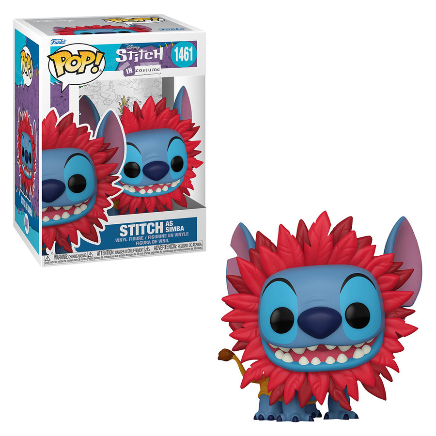 FUNKO POP DISNEY LILO & STITCH - STITCH AS SIMBA 1461