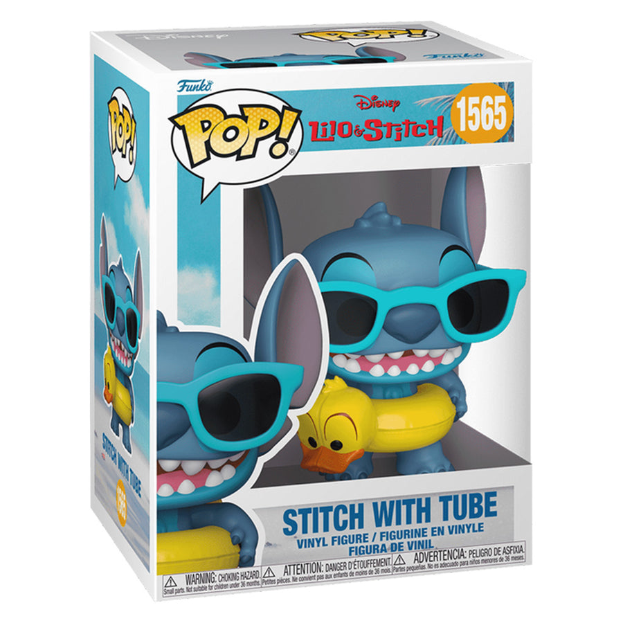 FUNKO POP DISNEY LILO & STITCH - STITCH WITH TUBE 1565