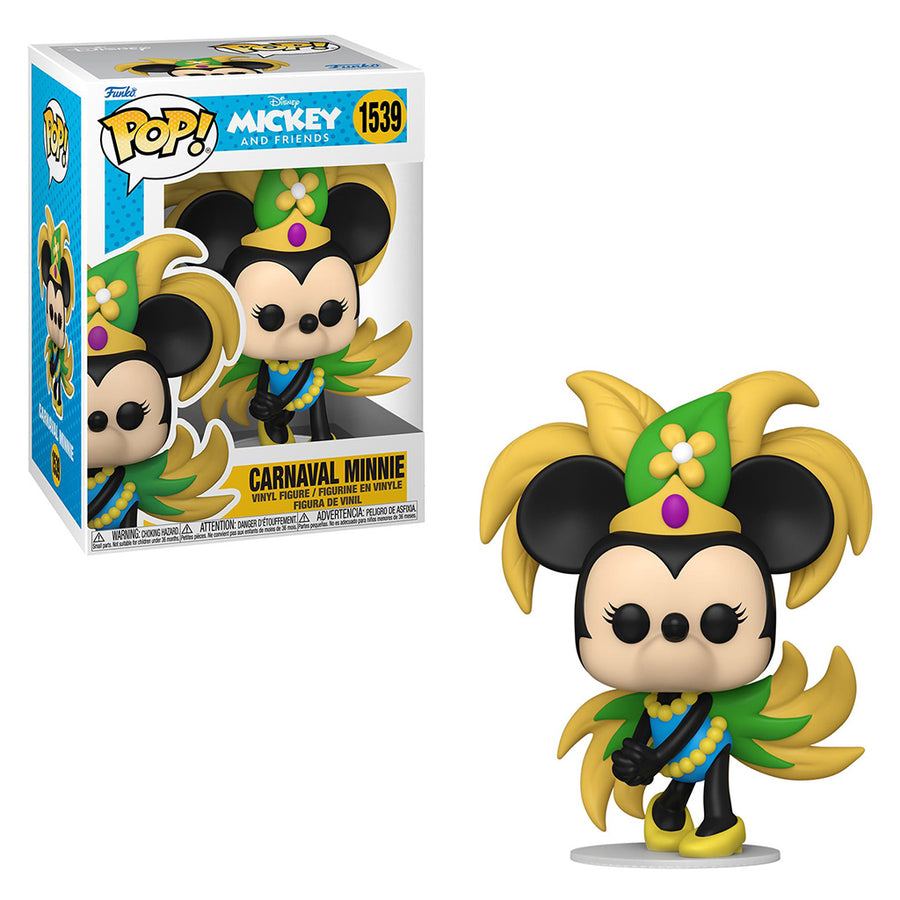 FUNKO POP DISNEY MICKEY AND FRIENDS - CARNAVAL MINNIE 1539 BRINDE