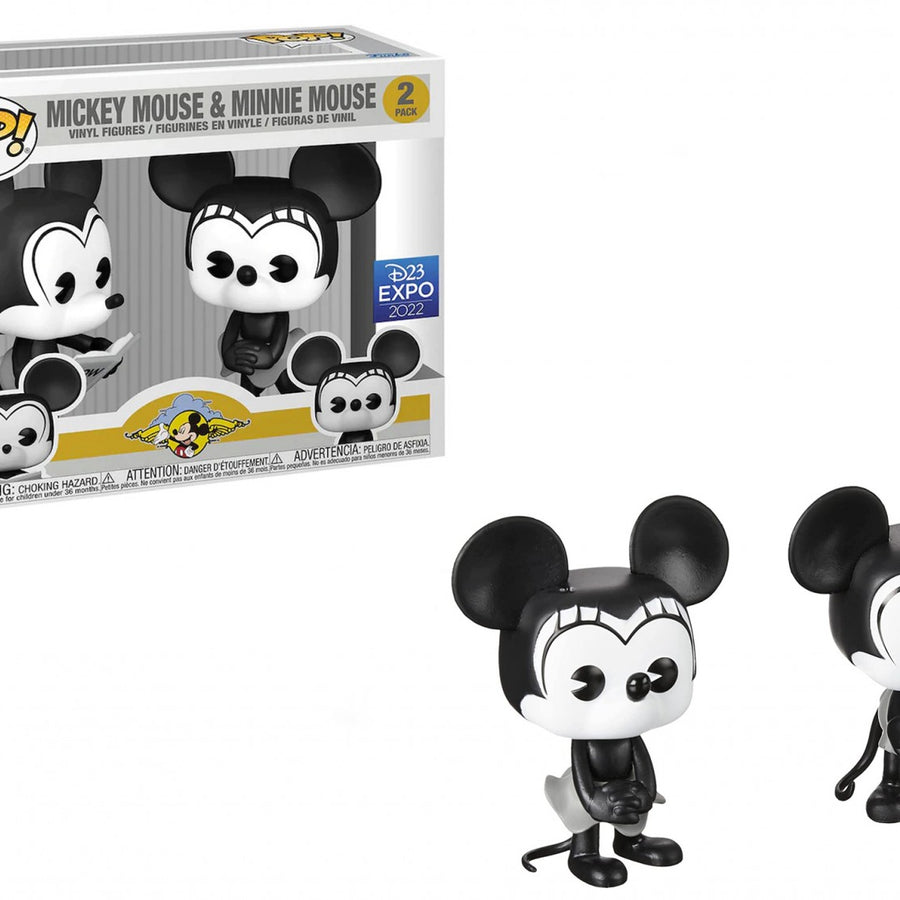 FUNKO POP DISNEY - MICKEY MOUSE & MINNIE MOUSE 66383 BRINDE