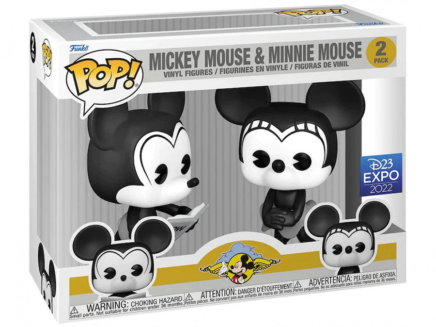 FUNKO POP DISNEY - MICKEY MOUSE & MINNIE MOUSE 66383