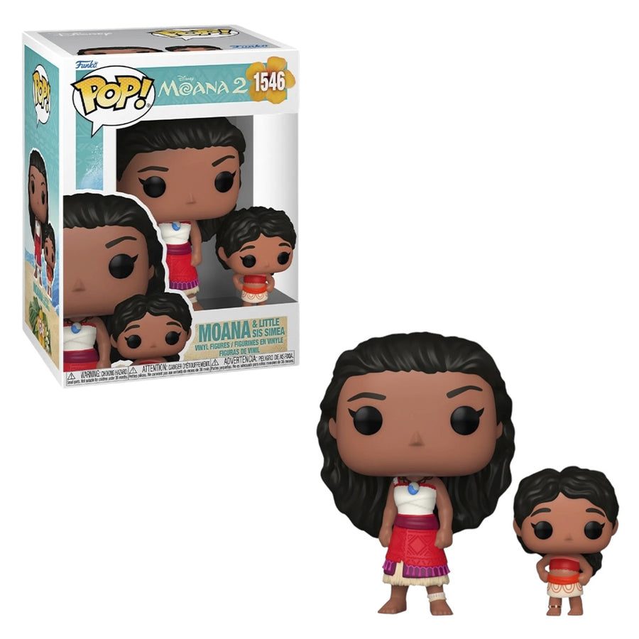 FUNKO POP DISNEY MOANA 2 - MOANA & LITTLE SIS SEMEA 1546 BRINDE