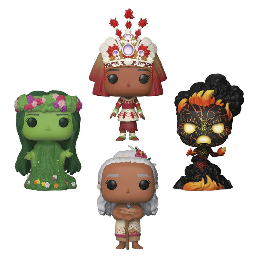 FUNKO POP DISNEY MOANA - MOANA / GRAMMA TALÃ / TE KÃ / TE FITI 4-PACK (69143)