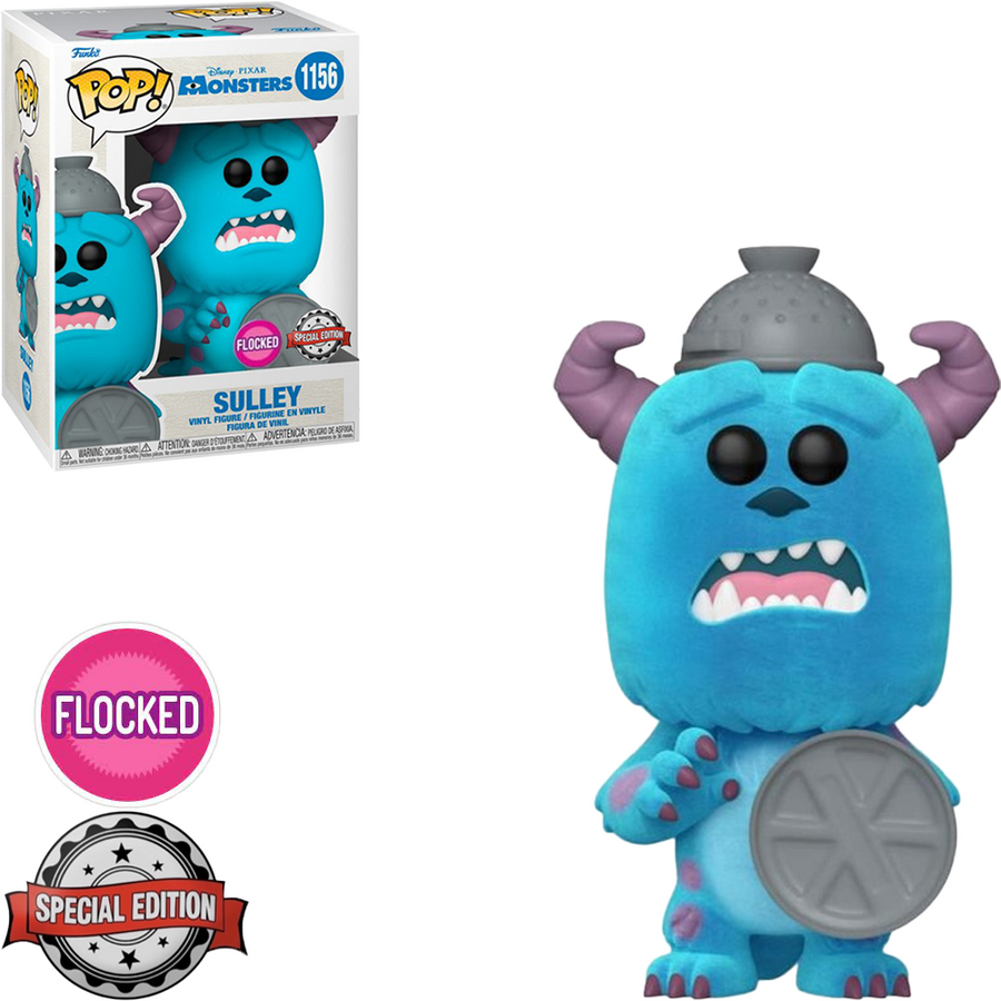 FUNKO POP DISNEY MONSTER INC EXCLUSIVE - SULLEY 1156 (FLOCKED)