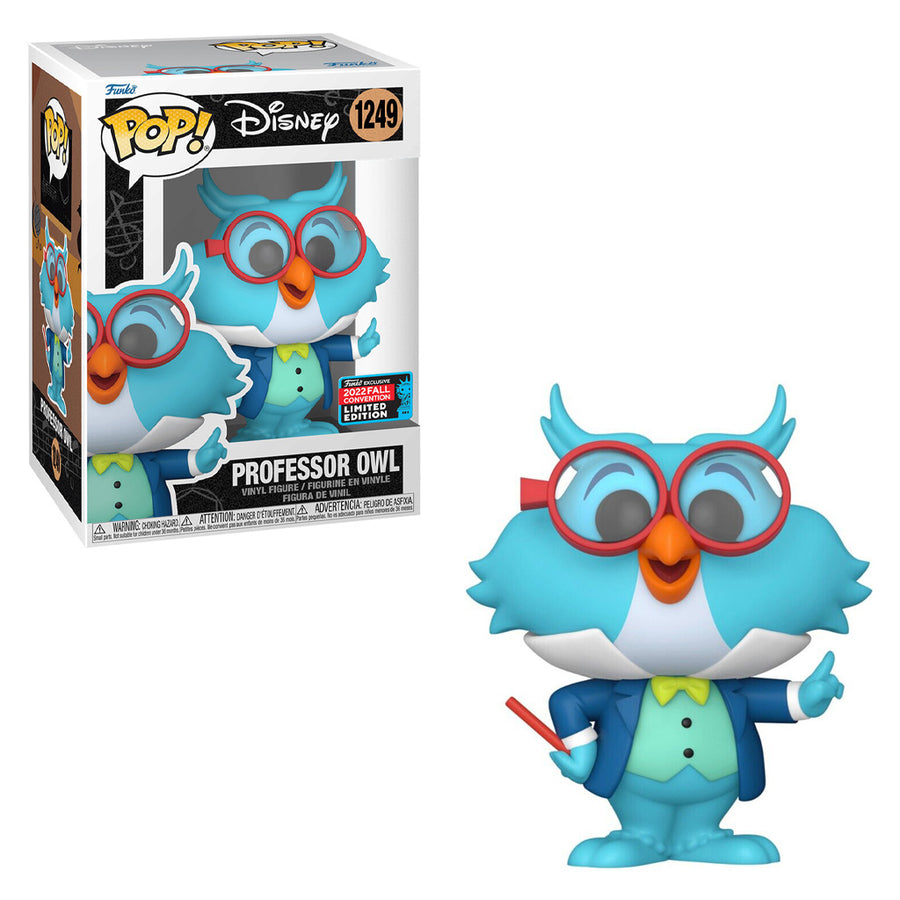 FUNKO POP DISNEY NEW YORK COMIC CON 2022 - PROFESSOR OWL 1249 BRINDE