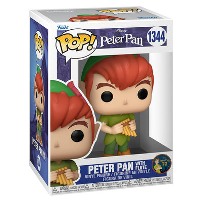 FUNKO POP DISNEY PETER PAN 70TH - PETER PAN WITH FLUTE 1344