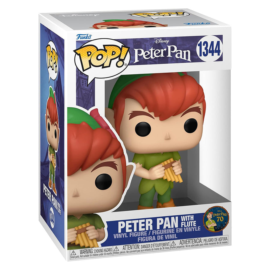 FUNKO POP DISNEY PETER PAN 70TH - PETER PAN WITH FLUTE 1344