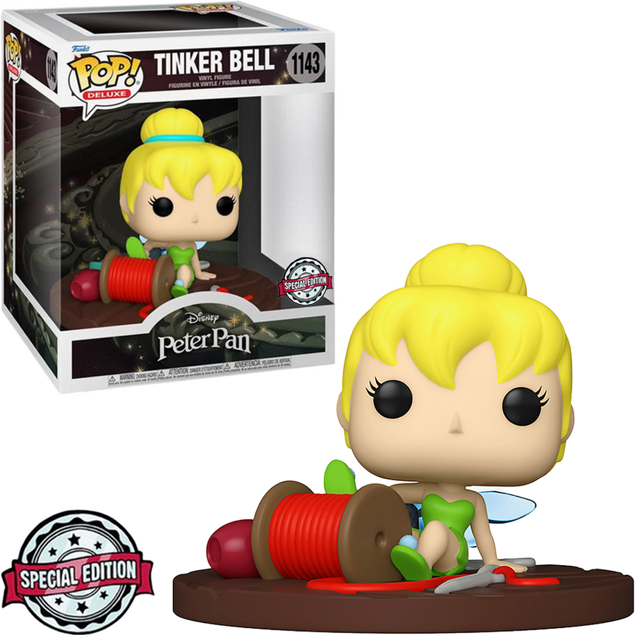 FUNKO POP DISNEY PETER PAN EXCLUSIVE - TINKER BELL 1143 (DELUXE) BRINDE