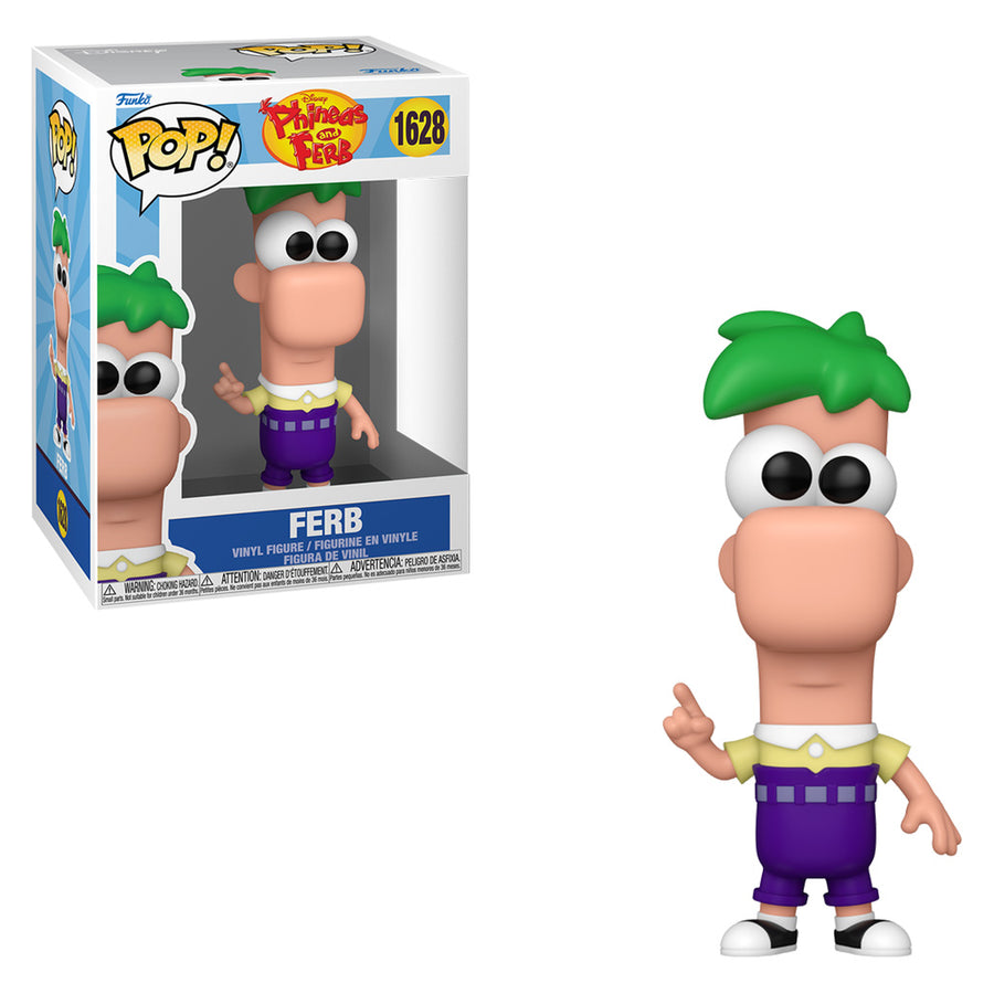 FUNKO POP DISNEY PHINEAS AND FERB - FERB 1628 BRINDE