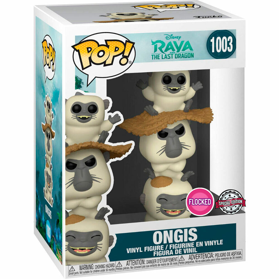 FUNKO POP DISNEY RAYA AND THE LAST DRAGON EXCLUSIVE - ONGIS 1003 (FLOCKED)
