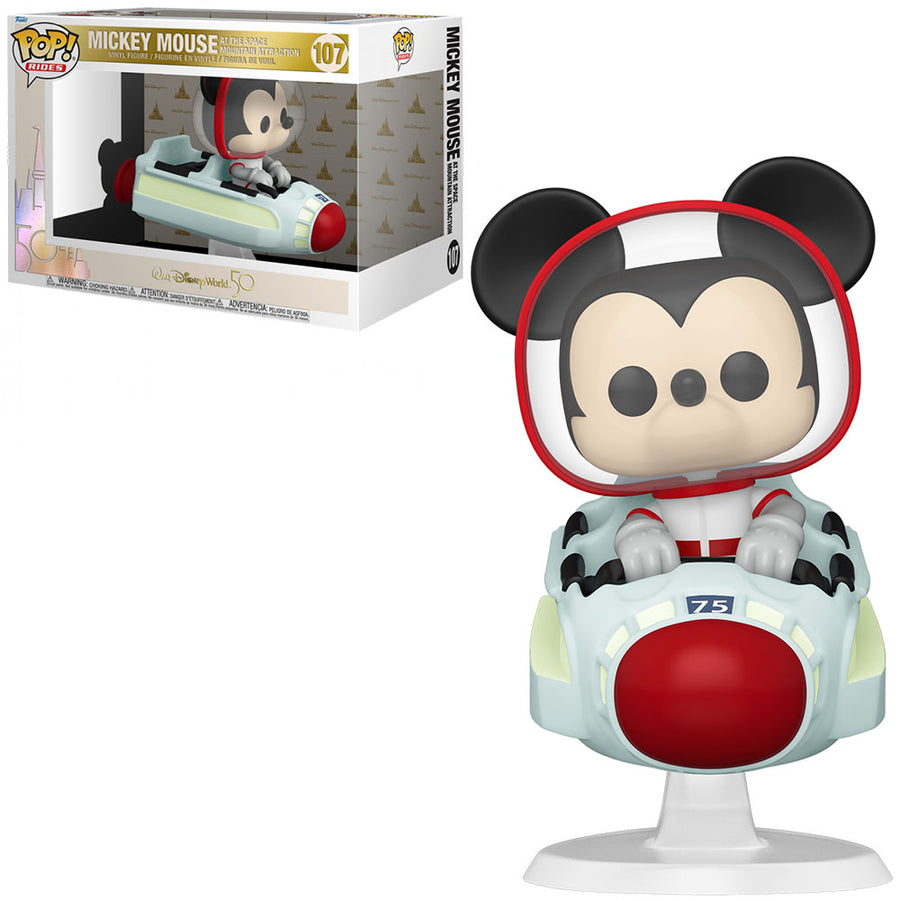 FUNKO POP RIDES WALT DISNEY WORLD 50TH ANNIVERSARY - MICKEY MOUSE 107