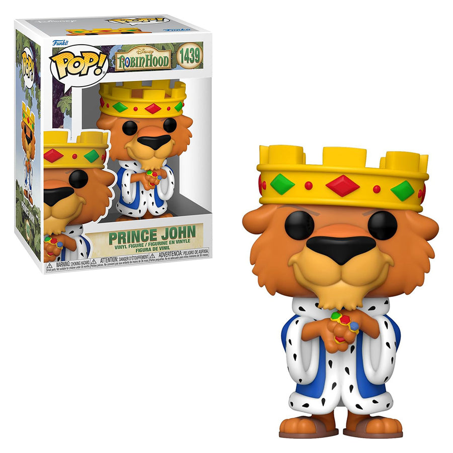 FUNKO POP DISNEY ROBIN HOOD - PRINCE JOHN 1439 BRINDE