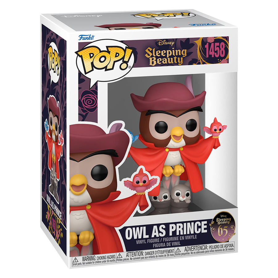 FUNKO POP DISNEY SLEEPING BEAUTY - OWL AS PRINCE 1458