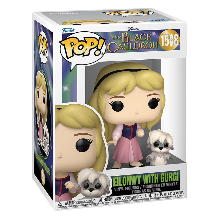 FUNKO POP DISNEY THE BLACK CAULDRON - EILONWY WITH GURGI 1588