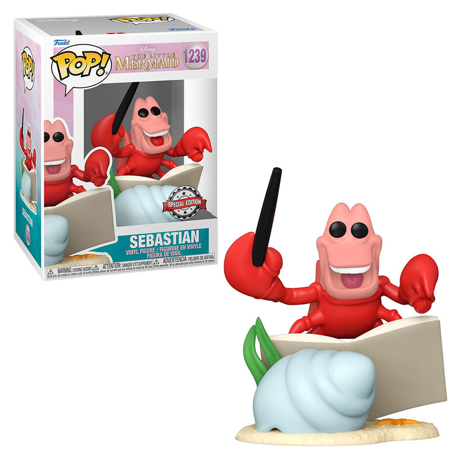 FUNKO POP DISNEY THE LITTLE MERMAID EXCLUSIVE - SEBASTIAN 1239