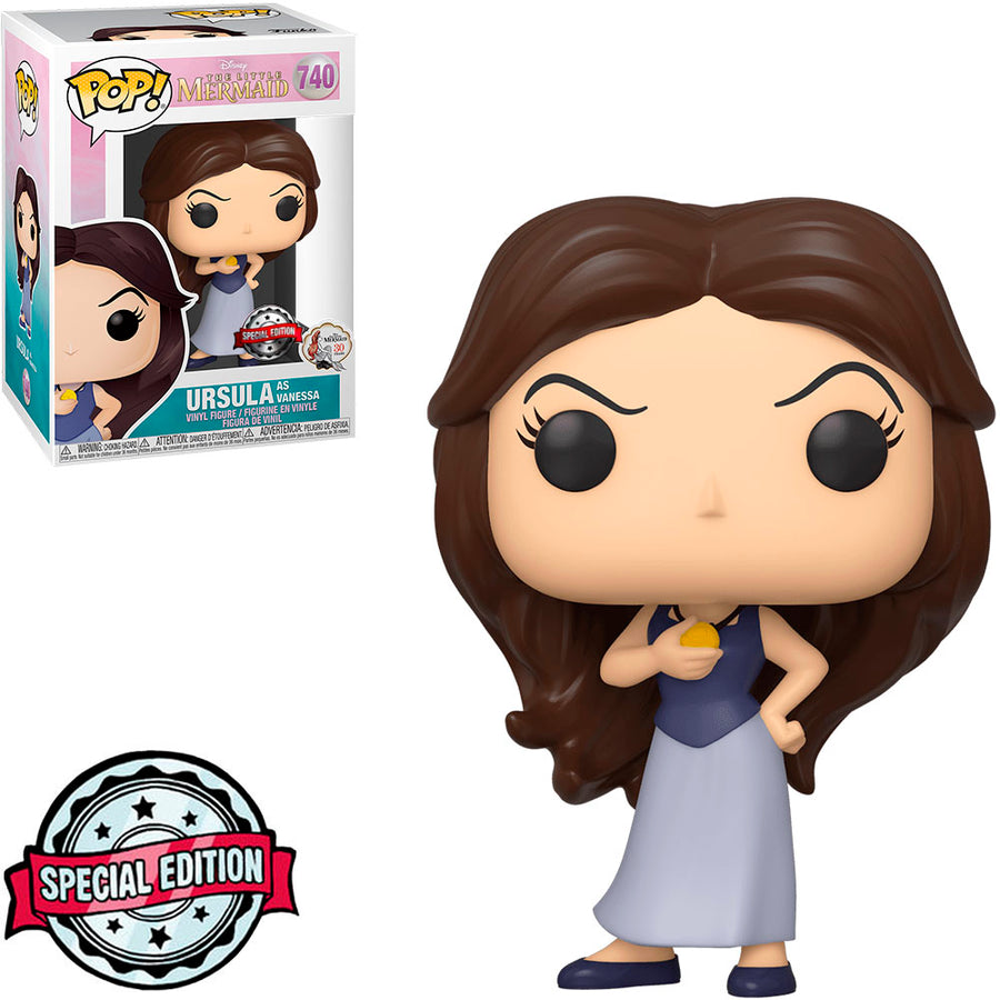 FUNKO POP DISNEY THE LITTLE MERMAID EXCLUSIVE - URSULA AS VANESSA 740