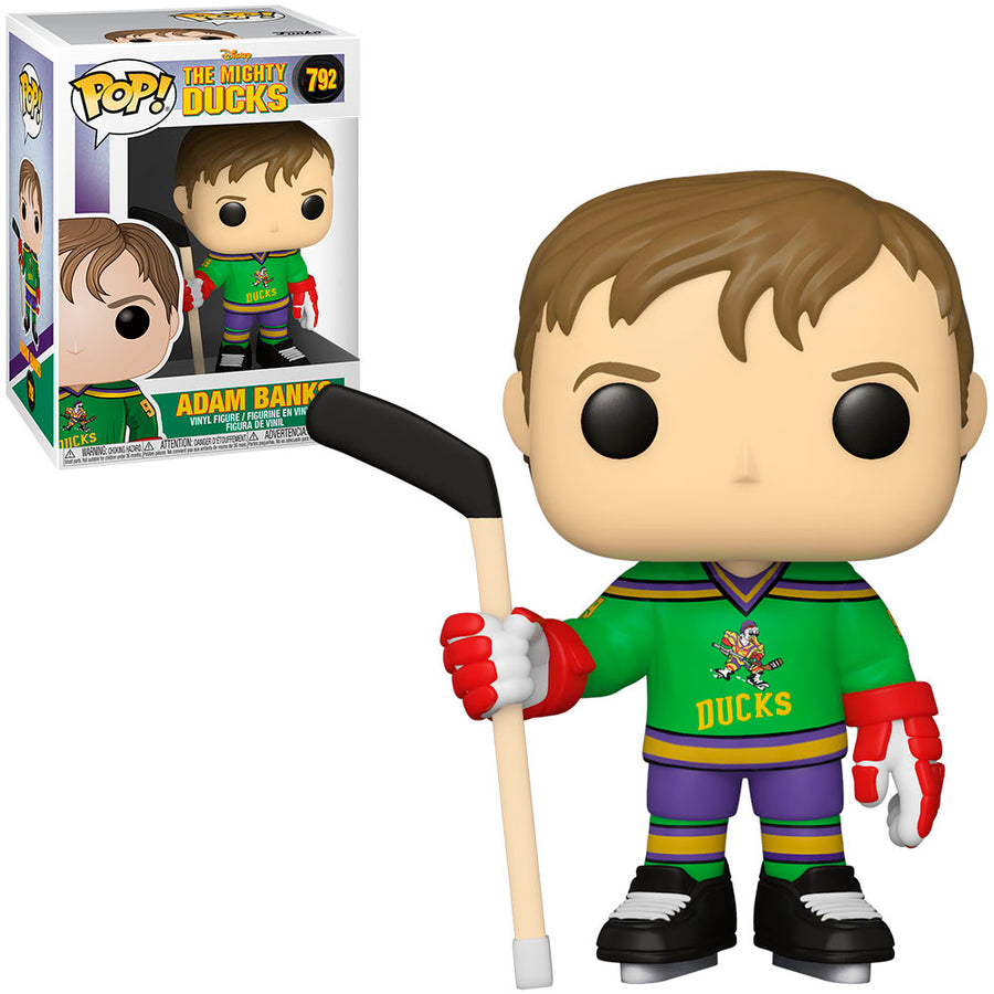 FUNKO POP DISNEY THE MIGHTY DUCKS - ADAM BANKS 792 BRINDE