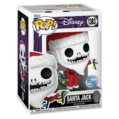 FUNKO POP DISNEY THE NIGHT BEFORE CHRISTMAS 30TH ANNIVERSARY EXCLUSIVE - SANTA JACK 1383