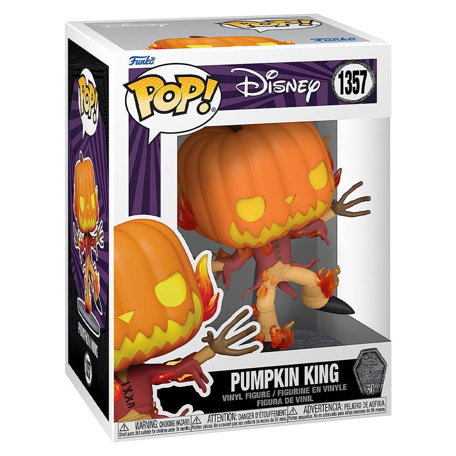 FUNKO POP DISNEY THE NIGHT BEFORE CHRISTMAS 30TH ANNIVERSARY - PUMPKIN KING 1357