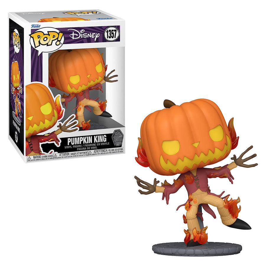 FUNKO POP DISNEY THE NIGHT BEFORE CHRISTMAS 30TH ANNIVERSARY - PUMPKIN KING 1357